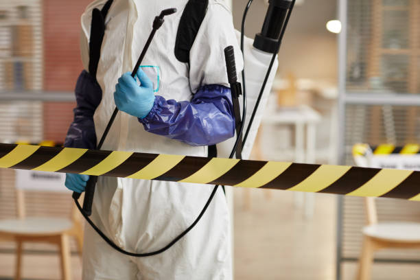 Professional Blood Cleanup technician working in Uncasville, CT